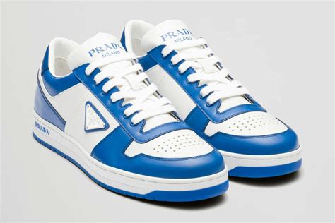 turquoise prada sneakers|Prada shoes.